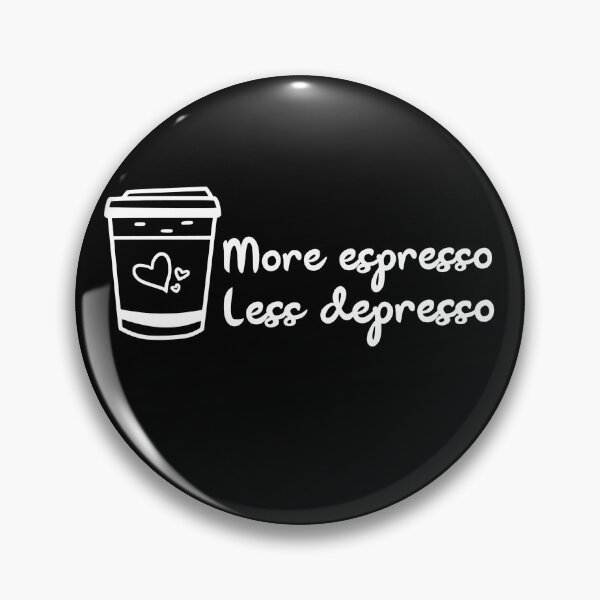 Item preview, More Espresso Less Depresso Take Away  designed and sold by Red7space.
