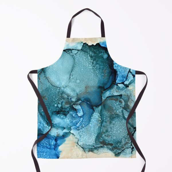 Item preview, Turquoise abstract art designed and sold by MyAbstractInk.