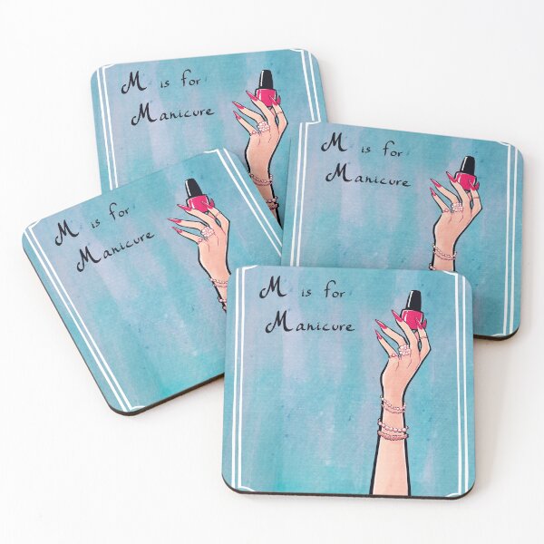 Item preview, m is for manicure designed and sold by silkanide.