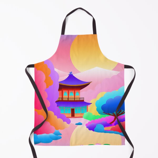 Item preview, Japanese Garden Pop Art designed and sold by DuckieFurball.