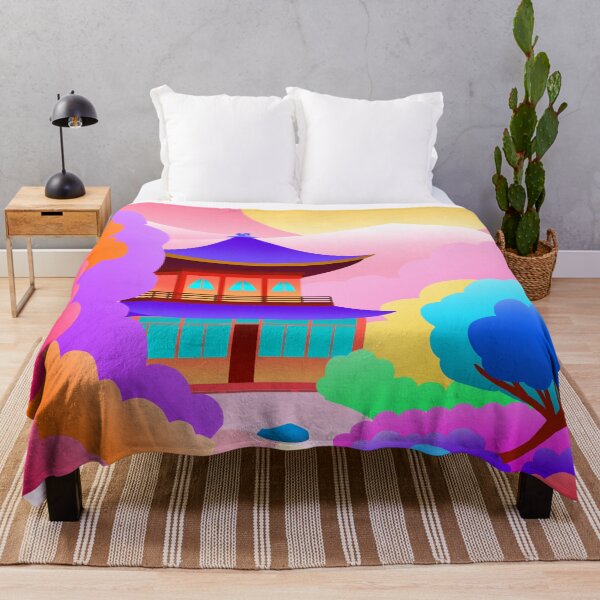 Item preview, Japanese Garden Pop Art designed and sold by DuckieFurball.