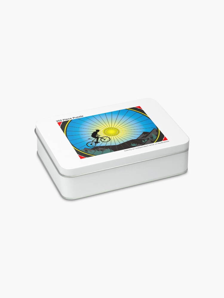 Alternate view of Mountain Bike wheel Jigsaw Puzzle