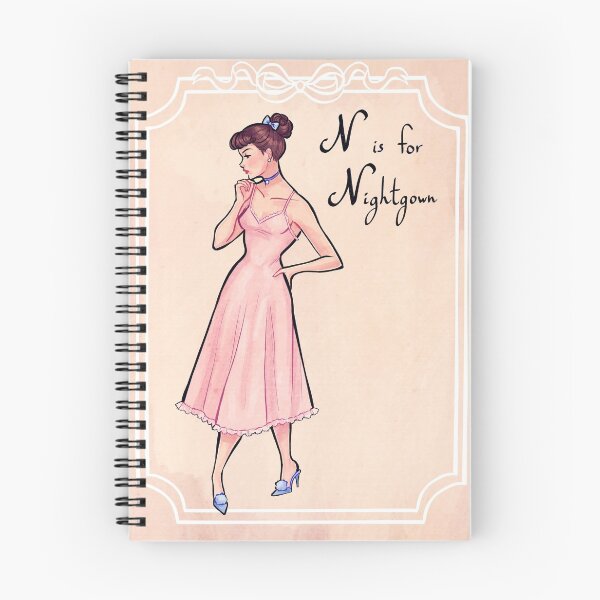 Item preview, n is for nightgown designed and sold by silkanide.