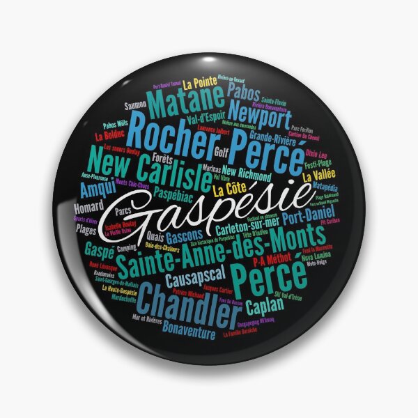 Item preview, Au Coeur de la Gaspésie (White Logo) designed and sold by James-Dean Trepanier.