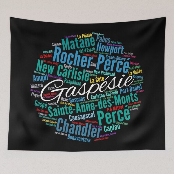 Item preview, Au Coeur de la Gaspésie (White Logo) designed and sold by James-Dean Trepanier.