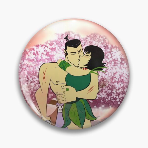 Item preview, Samurai Jack and Ashi designed and sold by Hei-Yu-Fan-Art.