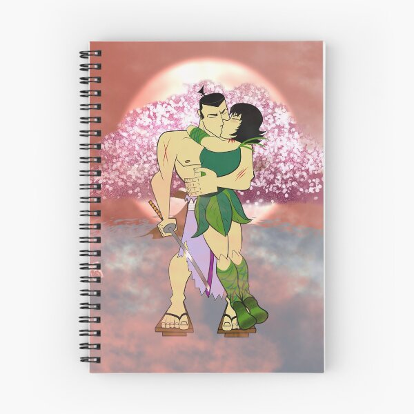 Item preview, Samurai Jack and Ashi designed and sold by Hei-Yu-Fan-Art.