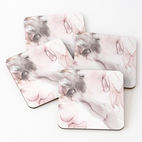 Item preview, Blush Pink Marble Watercolor designed and sold by Designs By YL.