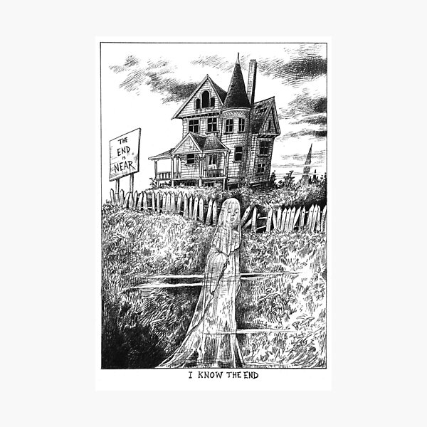 I Know The End (Illustration) Photographic Print