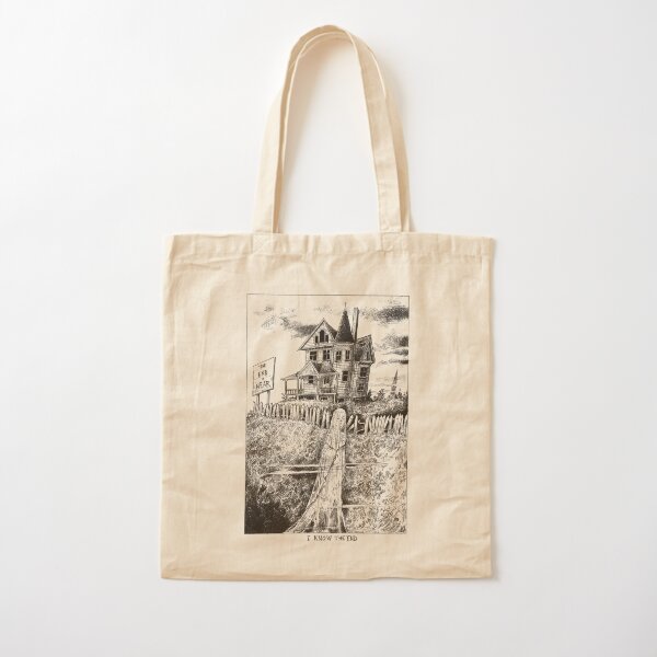 I Know The End (Illustration) Cotton Tote Bag