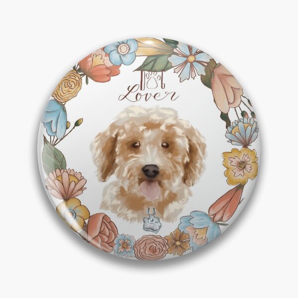 Item preview, Cute dog design for dog lovers designed and sold by Lapojee-Art.