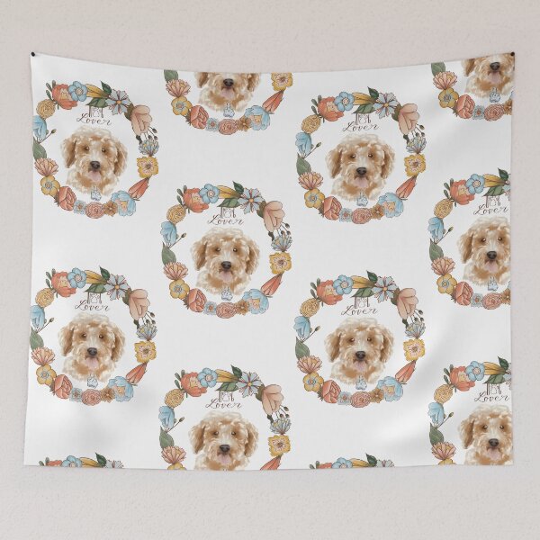 Item preview, Cute dog design for dog lovers designed and sold by Lapojee-Art.