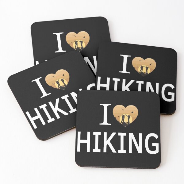Item preview, I LOVE HIKING  designed and sold by VIJAYDIGITAL.
