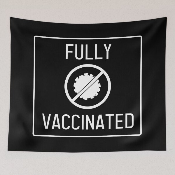 Item preview, Fully Vaccinated - White designed and sold by oakwyrm.
