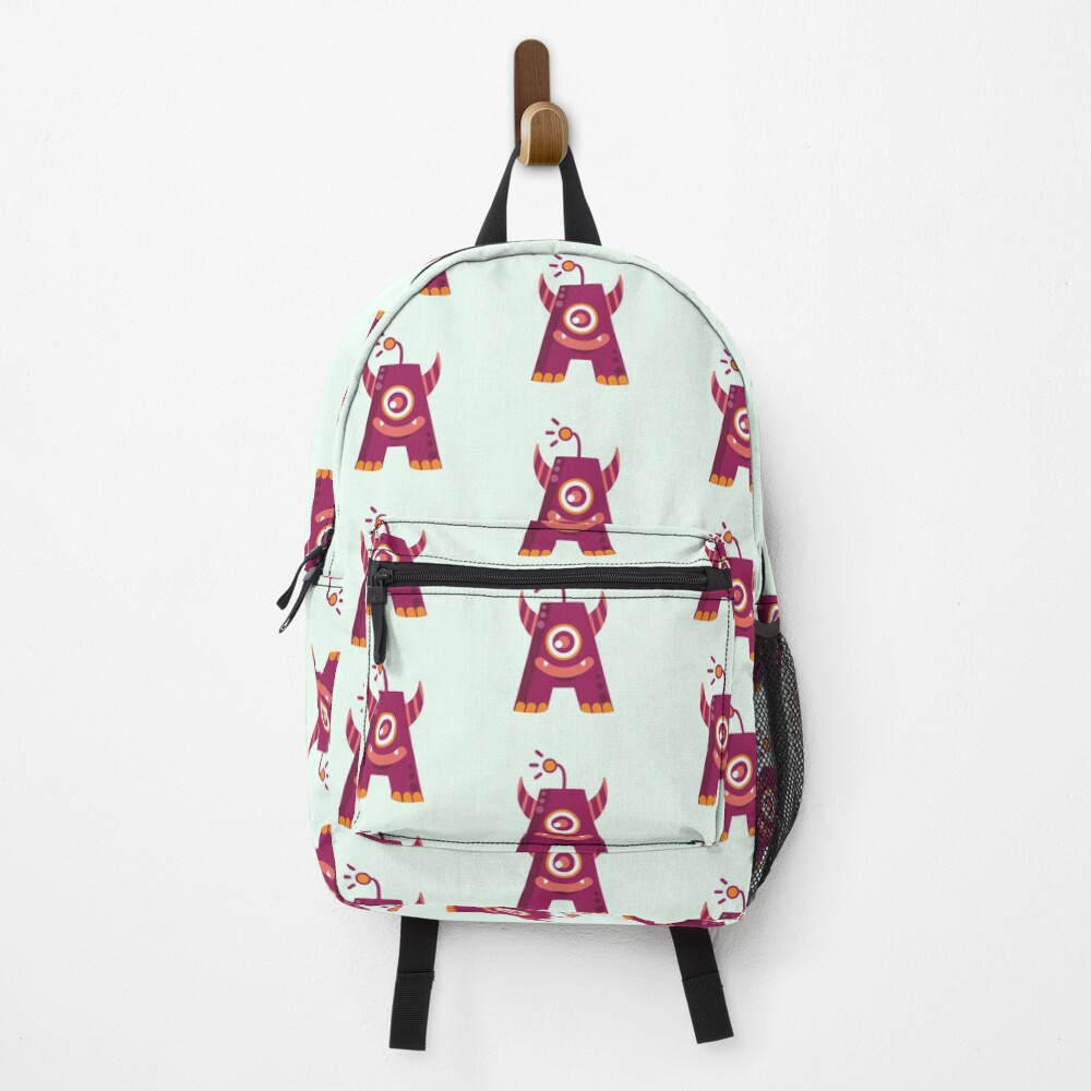 Vista previa del artículo con la obra «Mochila», diseñado y vendido por StickerChest.