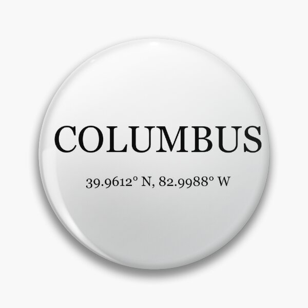 Item preview, Columbus Ohio Coordinates designed and sold by BellaHope1.