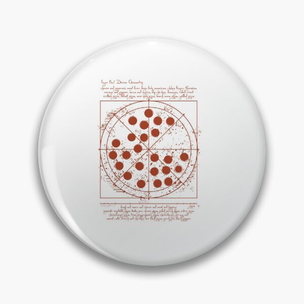 Item preview, Pizza de Vitruvio designed and sold by MyPartyShirt.