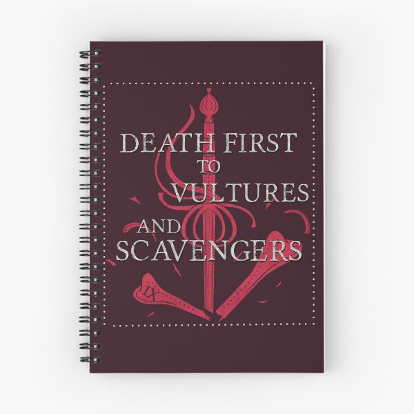 Item preview, Death First to Vultures and Scavengers designed and sold by HuntressStudios.