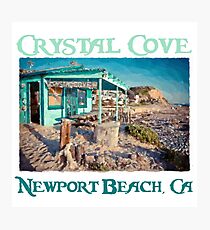 Crystal Cove Shack - Newport Beach Photographic Print