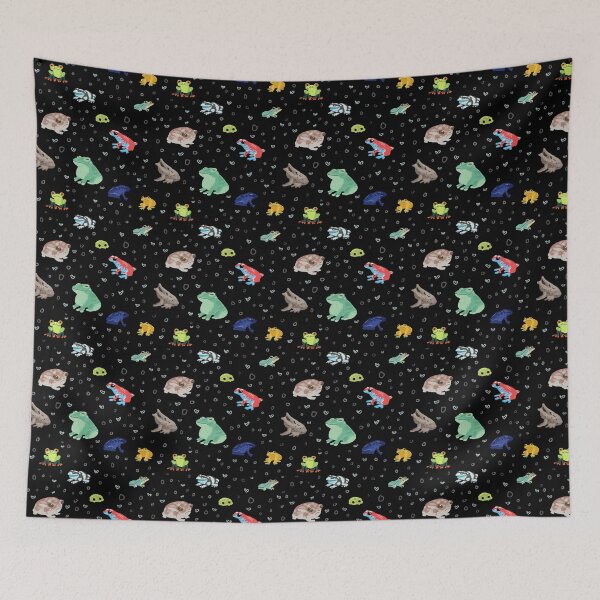 Item preview, Frog Pattern designed and sold by aquaspider.