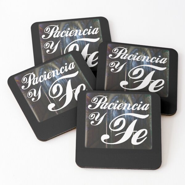 Item preview, paciencia y fe designed and sold by DesignerFollow.
