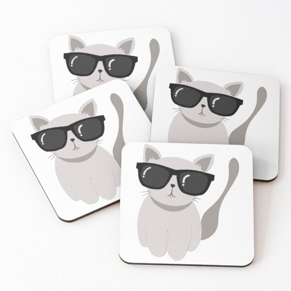 Item preview, Cat wearing sunglasses designed and sold by Ivanapcm.
