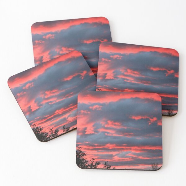 Item preview, Red-lined clouds designed and sold by SariePhotograph.