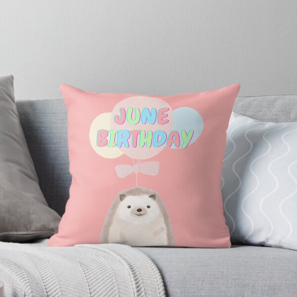 Item preview, june birthday quotes t-shirts with hedgehogs designed and sold by yellrelang.