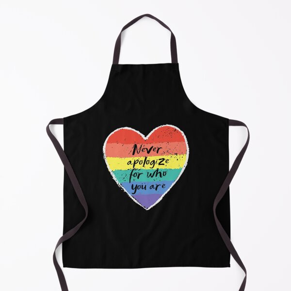 Item preview, LGBTQ Pride - Never Apologize for Who You Are - Pride Allyship - Rainbow Pride designed and sold by DesignByLeo.