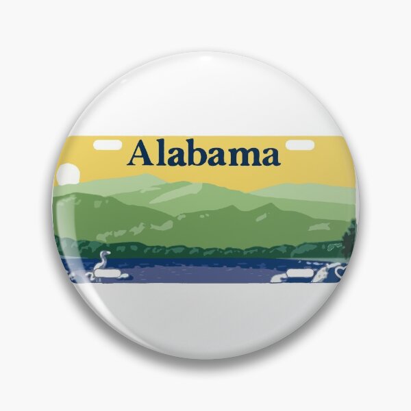 Item preview, Alabama License Plate designed and sold by Denali Lancaster.