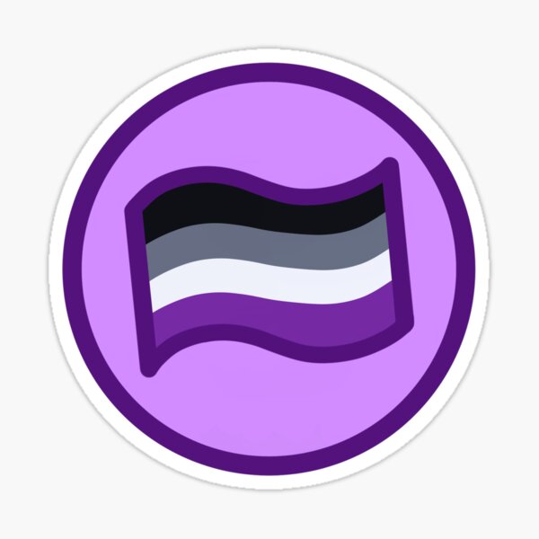 Asexual Pride Flag Sticker For Sale By Agnes Heloise Redbubble