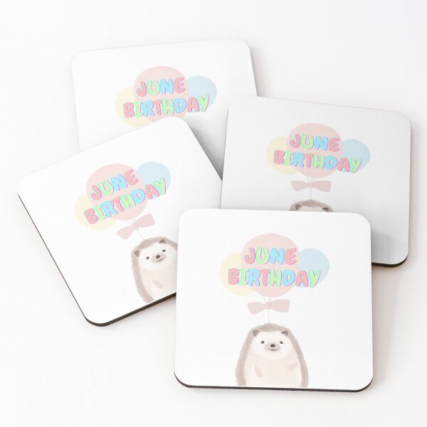 Item preview, june birthday quotes t-shirts with hedgehogs designed and sold by yellrelang.