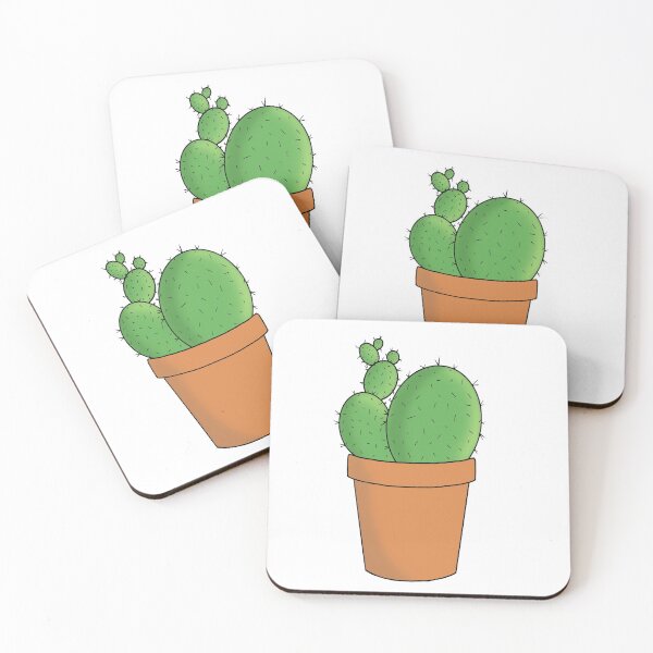 Item preview, Cactus succulent potted plant designed and sold by cambrieadams.