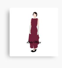 Lady Mary - Downton Abbey Canvas Print