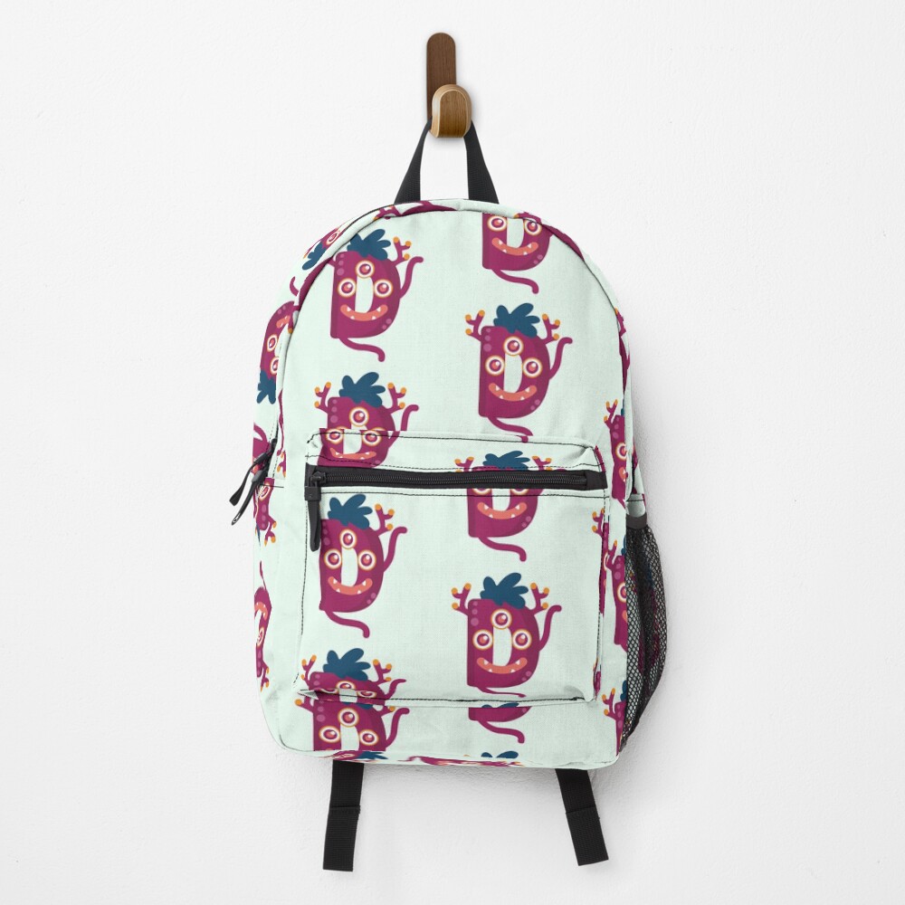 Vista previa del artículo con la obra «Mochila», diseñado y vendido por StickerChest.