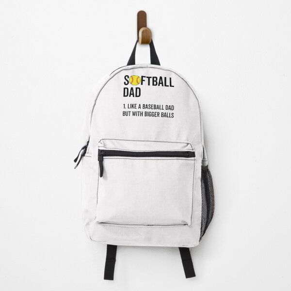 Item preview, Softball Dad Like a Baseball But With Bigger Balls Father's Day Funny designed and sold by clothesy7.