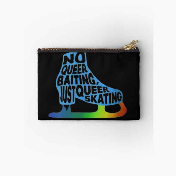 Item preview, Queerbaiting - No Queerbaiting Just Queer Skating designed and sold by AGhostOfAChance.