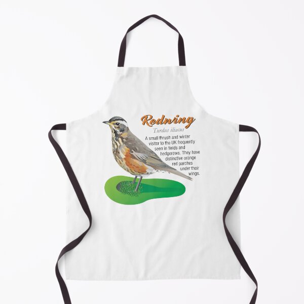 Item preview, Redwing Garden Bird Illustration designed and sold by BijouArt.