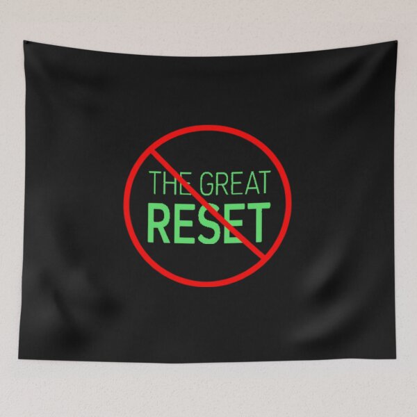 Item preview, The Great Reset Resistance designed and sold by Bravenewnormal.