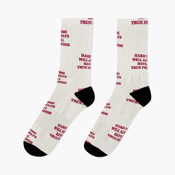 Item preview, Hard Time will always reveal true friends - Red designed and sold by Africanism.