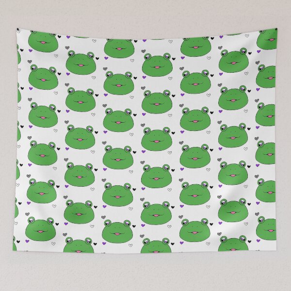Item preview, demisexual frog designed and sold by mercwla.
