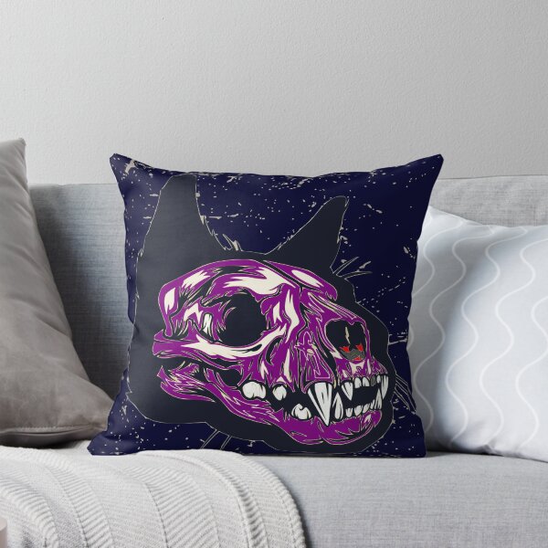 Item preview, Cat-Wolf Skull Graphic designed and sold by umer0099.