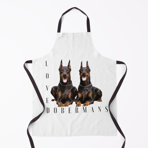 Item preview, Love Dobermans Aesthetic T-Shirt designed and sold by Martimad.