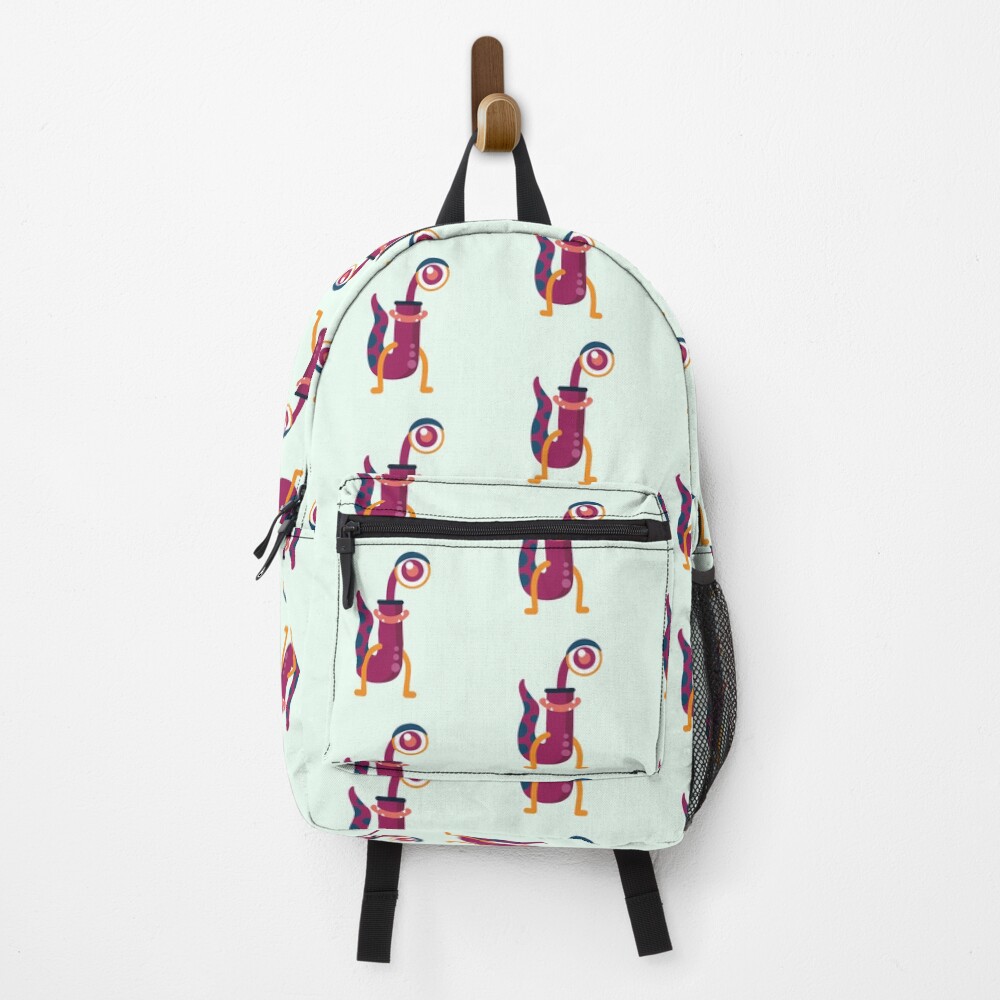 Vista previa del artículo con la obra «Mochila», diseñado y vendido por StickerChest.