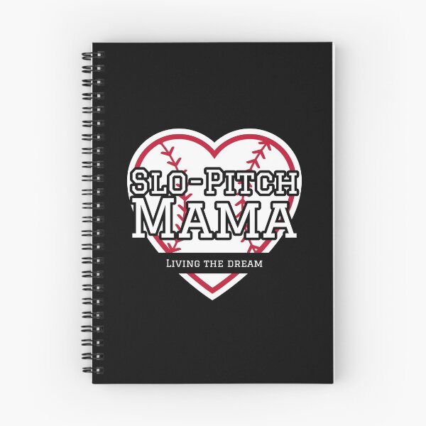 Item preview, Slo-Pitch Mama-red and black designed and sold by VJKTees.