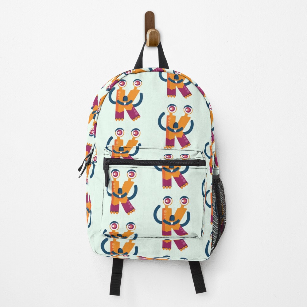 Vista previa del artículo con la obra «Mochila», diseñado y vendido por StickerChest.