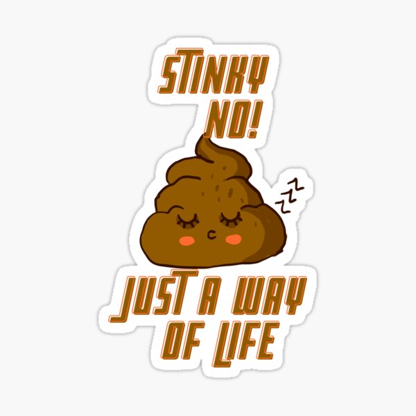 Uh Oh Stinky Stickers for Sale