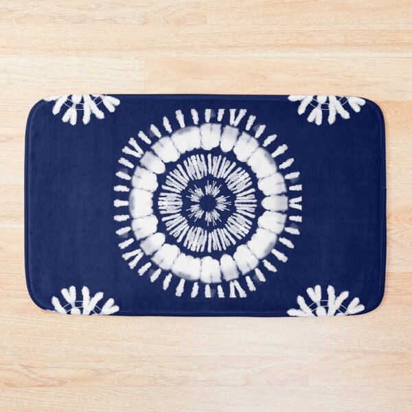 Item preview, Shibori 5 white patterns tye and die japanese pictorial art designed and sold by skiair.