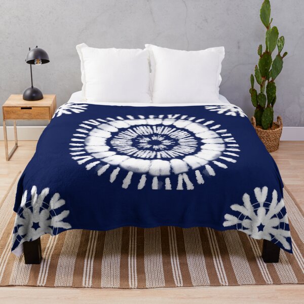 Item preview, Shibori 5 white patterns tye and die japanese pictorial art designed and sold by skiair.