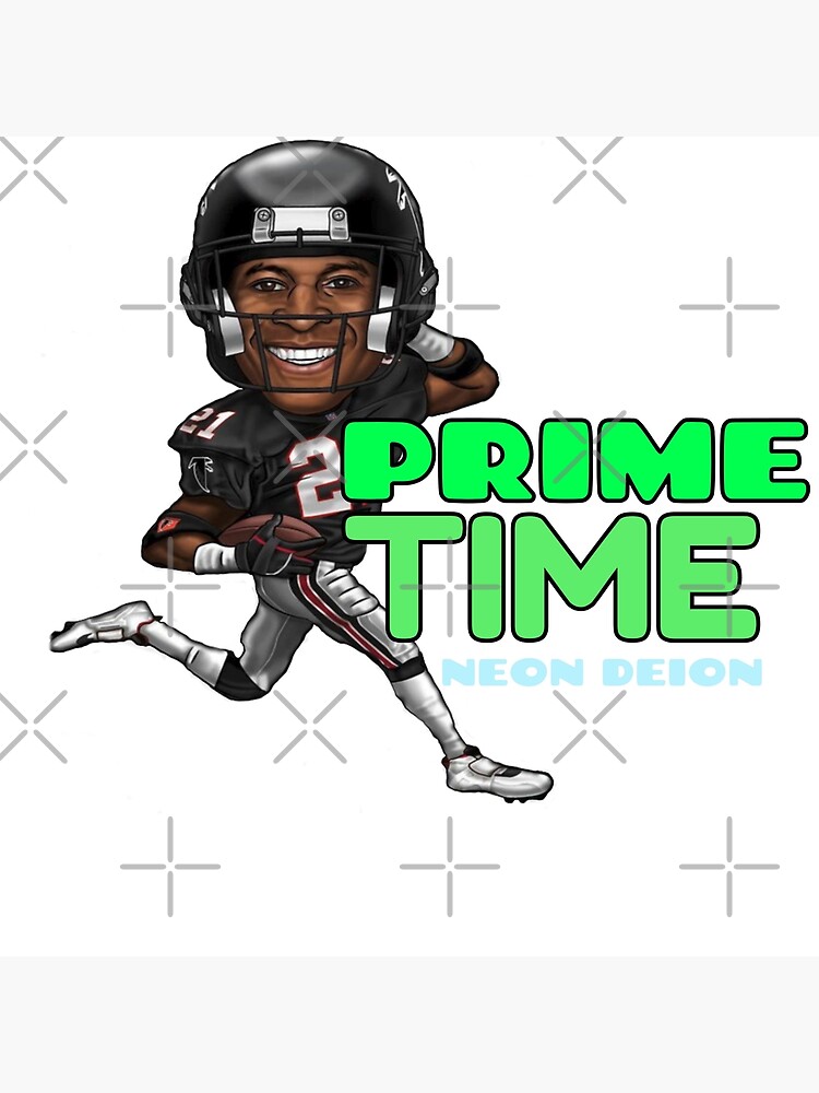 Deion Prime Time Sanders, Atlanta Falcons.  Nfl football posters, Sports  posters basketball, Nfl football